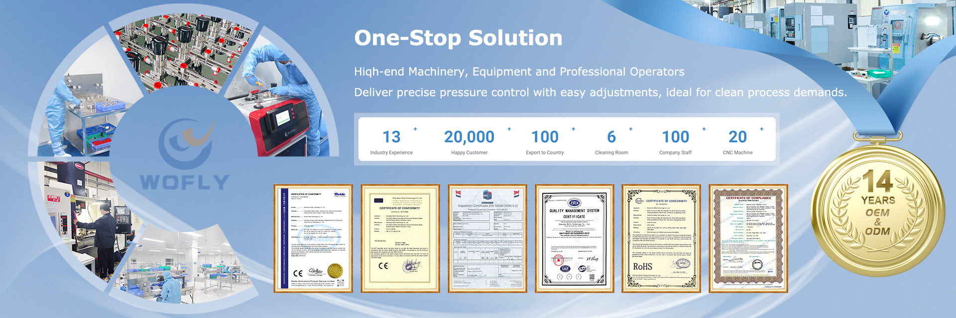 جودة منظم ضغط الفولاذ المقاوم للصدأ مصنع