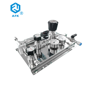 AFK نظام لوحة منظم تغيير الضغط المنوع مزود بالغاز من الفولاذ المقاوم للصدأ