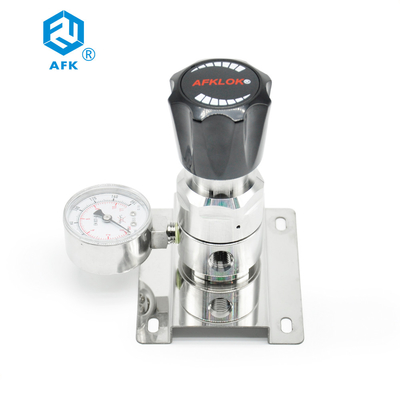 منظم ضغط الهليوم CO2 AFK R11 أحادي المرحلة أسطوانة غاز الأرجون 160PSI