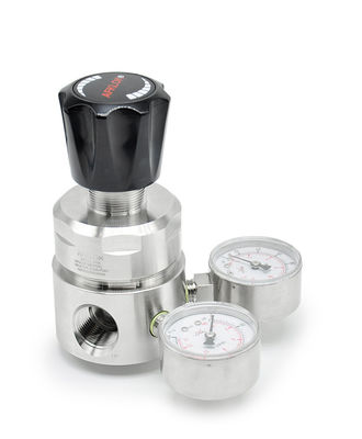 quality ارتفاع ضغط 3500psi منظم قياس مزدوج SS 316 مخفضات ضغط الفولاذ المقاوم للصدأ factory