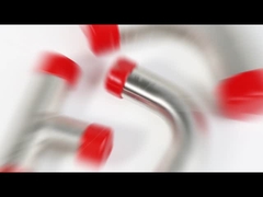 أدوات أنابيب الفولاذ المقاوم للصدأ المتوسطة الغاز مع اتصال لحام وشهادة ISO9001 CE